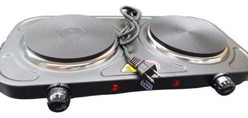 Parrilla Eléctrica Negra 2q Disco 2000w