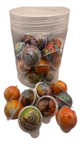 Gomitas Gomas Suaves Rellenas Dragón Ball Z 3d Coreana 30pz