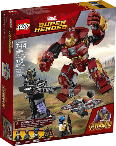 Lego Marvel Super Heroes Los Vengadores: Infinity 76104 War