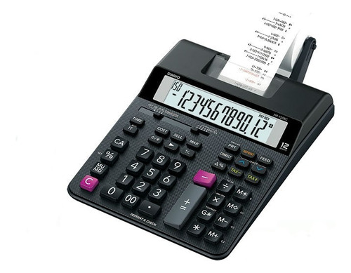 Sumadora Calculadora De Impresión Casio Hr-150rc