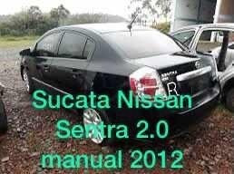 Imagem 1 de 1 de (08) Sucata Nissan Sentra 2012 2.0 Manual (retirada Peças)