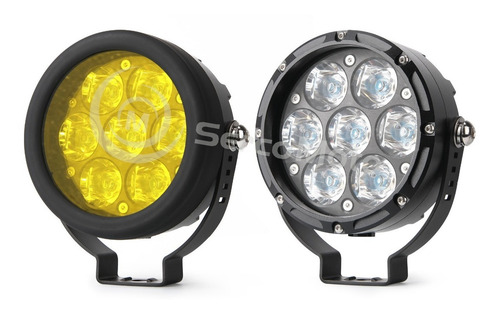 Imagen 2 de 9 de Kit Faros Led Sercomoto Sm7121s Premium Motos Bmw Gs Ktm
