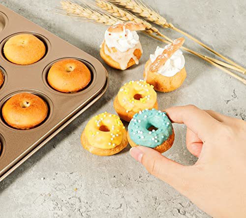 Bandeja Pequeña Para Rosquillas Webake, Antiadherente, 24 Ca