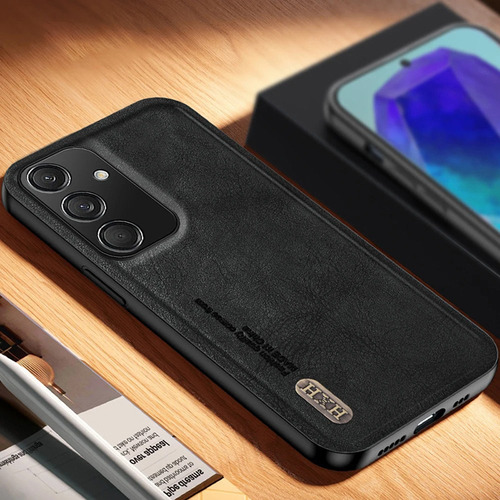 Funda Para Samsung Galaxy M15 55 Piel Exfoliante Antigua+mic