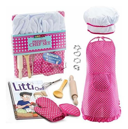 Set De Juego Completo De Hornear Y Cocina Con Vestido De