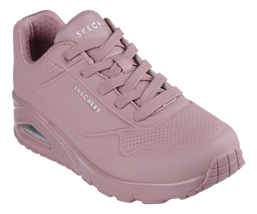 Zapatilla Mujer Uno Stand On Air Rosa Skechers
