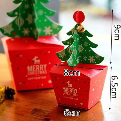 30 Cajas De Galletas Navideñas Decoradas Para Regalar Dulces