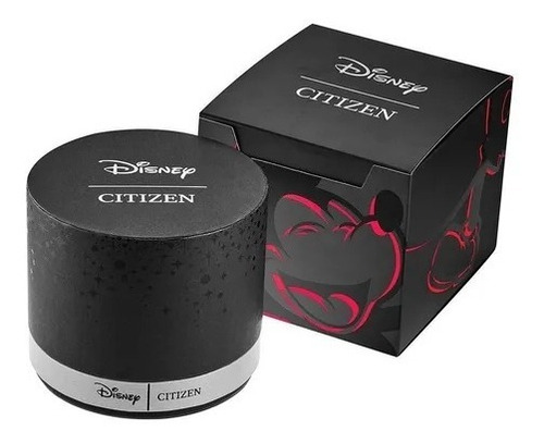 Citizen Men's Mickey Mouse Disney Au1069-06w Color de la correa Negro Color del bisel Negro Color del fondo Negro