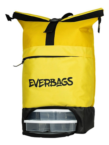 Imagem 4 de 10 de Mochila Mala Térmica Fitness Bolsa Academia Marmita Notebook