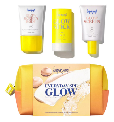 Supergoop! Everyday Spf Glow Kit