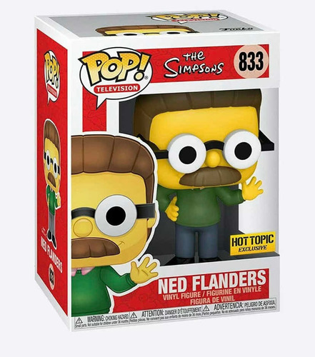 Funko Pop! The Simpsons Ned Flanders Exclusivo N.833