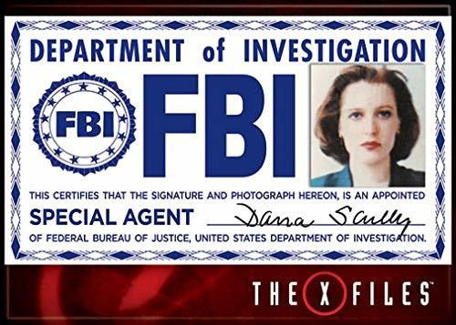 Ata-boy X-files Agent Scully Fbi Badge 2.5  X 3.5  Imán Para