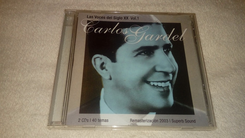 Carlos Gardel - Las Voces Del Siglo Xx (2 Cd Impecables)