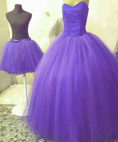 Vestido 15 Anos Color Violeta | MercadoLibre 📦