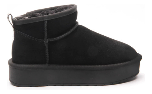 Botas Mujer Urban Cow Pander Pantubotas Con Corderito Bajas
