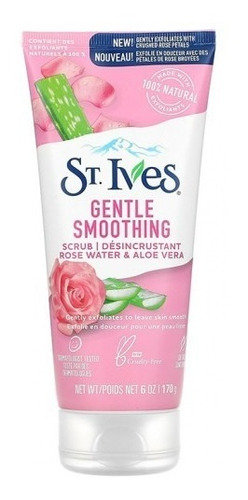 Exfoliante Facial St. Ives Gentle Smoothing  Agua De Rosa