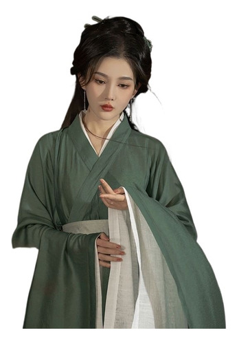 Vestido Hanfu For Mujer, Conjunto Hanfu Tradicional Chino