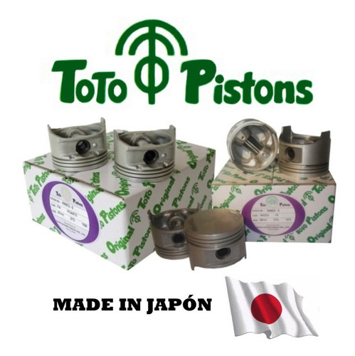 Pistones Toto 020 Nissan Pick-up D21 Carb/iny (ka24e)