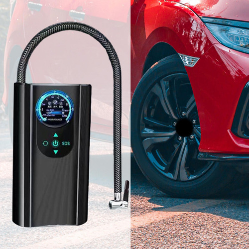 Compresor De Aire Portátil, Bomba De Aire Compacta De 12v