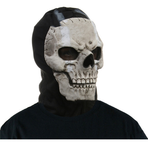 2call Of Duty Mw2 Skull Ghost Mask Headgear Halloween