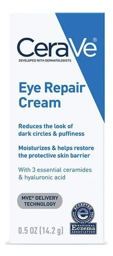 Crema Reparadora Para El Contorno De Ojos De Cerave 14 Ml