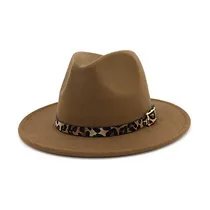 Comprar Sombrero Fedora De Fieltro De Ala Ancha Con Cinturón