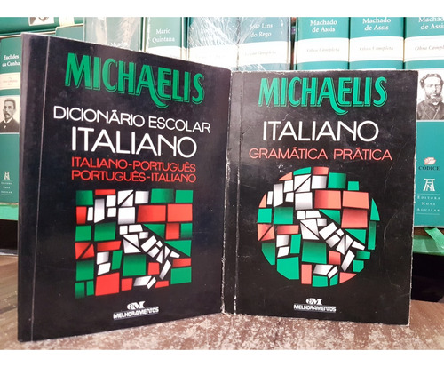 Michaelis Gramática Prática E Dicionário Escolar Italiano