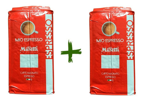 Pack 2 Café Musetti Mio Espresso Molido 250grs. 15% Off
