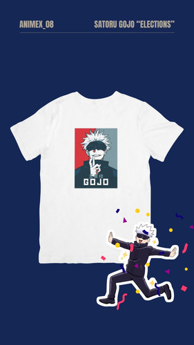 Playera Anime De Gojo Satoru 