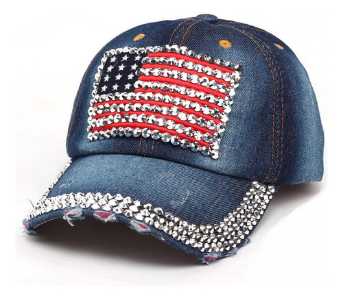 Gorra De Béisbol Con Bandera Estadounidense, Gorra De Hip Ho