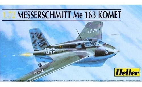 Messerschmitt Me 163 Komet Escala 1/72 Revell 80237