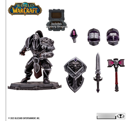 Muñeco Accion Mcfarlane 16cm World Warcraft Humano N 166700