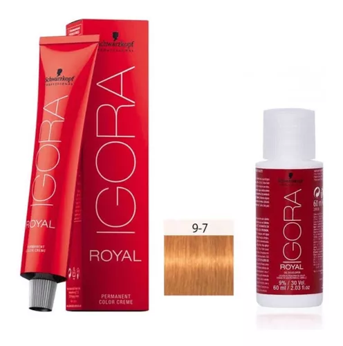 Mary cosméticos - @gabrielaramosrs usa Igora Royal 🧡 9.7 com Ox de 30 🌺