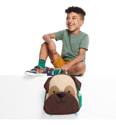 Mochila Skip Hop Zoo Original Cachorro Pug Novo Infantil