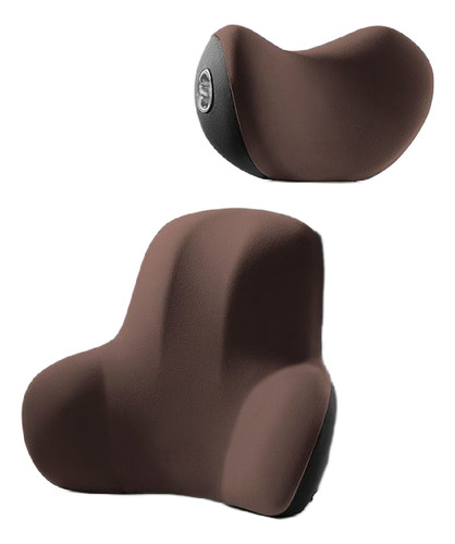 Reposacabezas+respaldo Para Asiento De Auto Cojin De Cuello