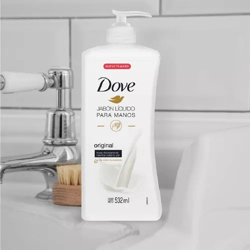 3 Jabón Líquido Dove Para Manos 532ml