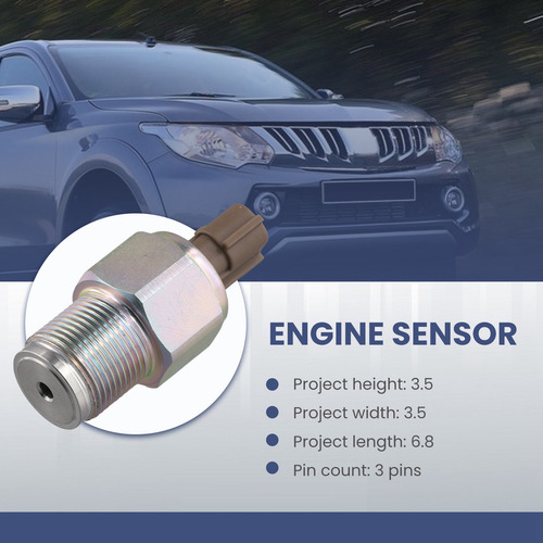 . Regulador De Sensor De Alta Presión Fuel Rail For 4hk1
