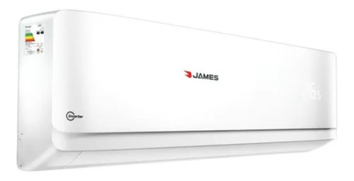 Aire acondicionado James split inverter frío/calor 12000 BTU blanco 220V AAM-12 AU-INV