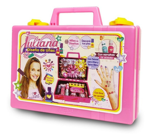 Imagen 2 de 8 de Valija De Juguete Juliana Diseño De Uñas Chica