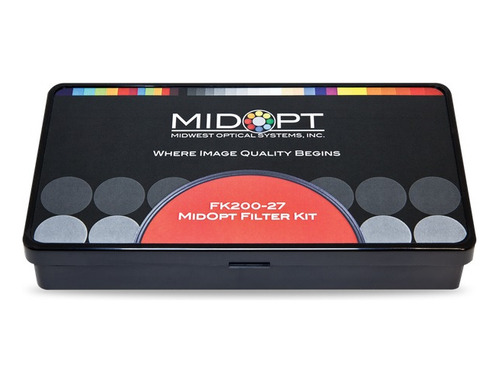 Kit De Filtros Para Visión Artificial Midopt Fk200-27