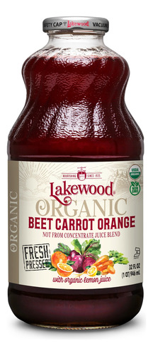 Lakewood Organic Beet Carrot Orange Juice 946ml