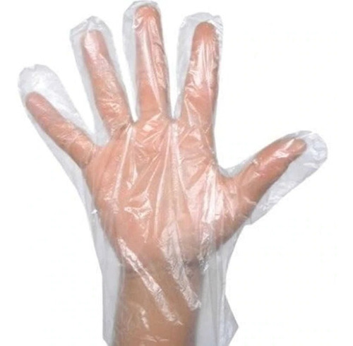 900 Guantes  Desechable Transparentes Multiuso Polietileno