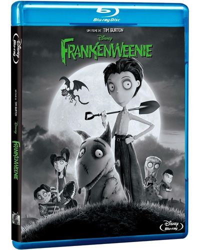 Frankenweenie Tim Burton Winona Ryder Disney Blu-ray