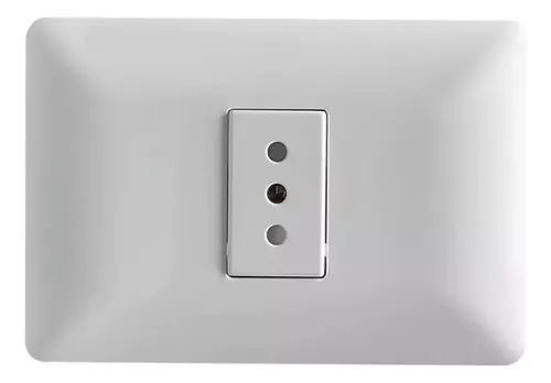 comprar Enchufe Tomacorriente Pared Simple Blanco Certificado Sec