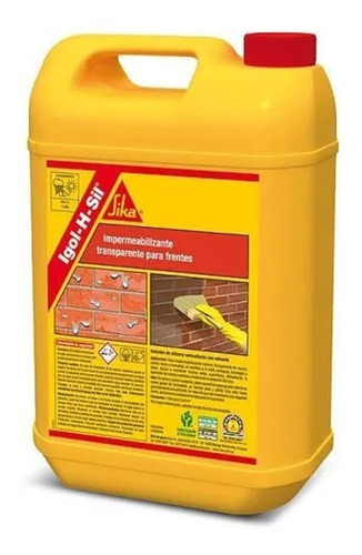 Impermeabilizante Ladrillos Incoloro Igol-h-sil 5 Lt. Sika