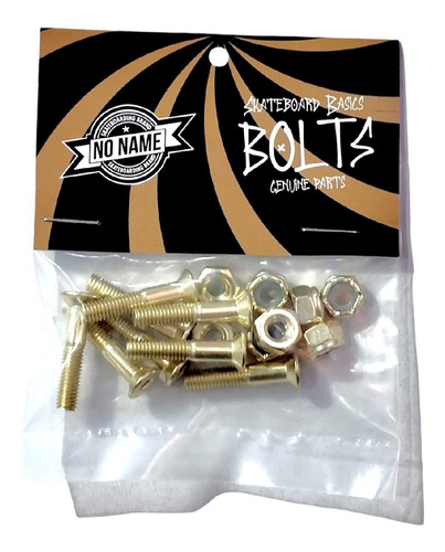 Set 8 Tornillos Colores Skate No Name Allen 1¨ Importados