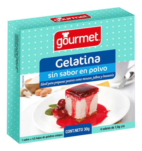Gelatina Sin Sabor Gourmet