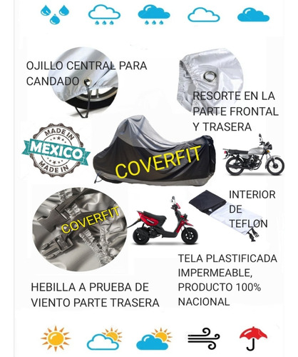 Funda Cubierta Motocicleta Impermeable Envio Gratis