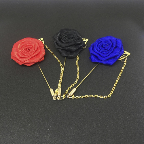 Fistol Pin Para Saco Rosa Azul