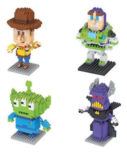 Mini Bloques Para Armar Toy Story Varios Modelos